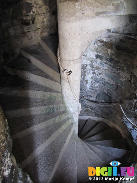 SX29166 Staircase Harlech Castle